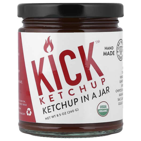 Pure Indian Foods, Kick™, Ketchup in a Jar, 8.5 oz (240 g) (Discontinued Item)
