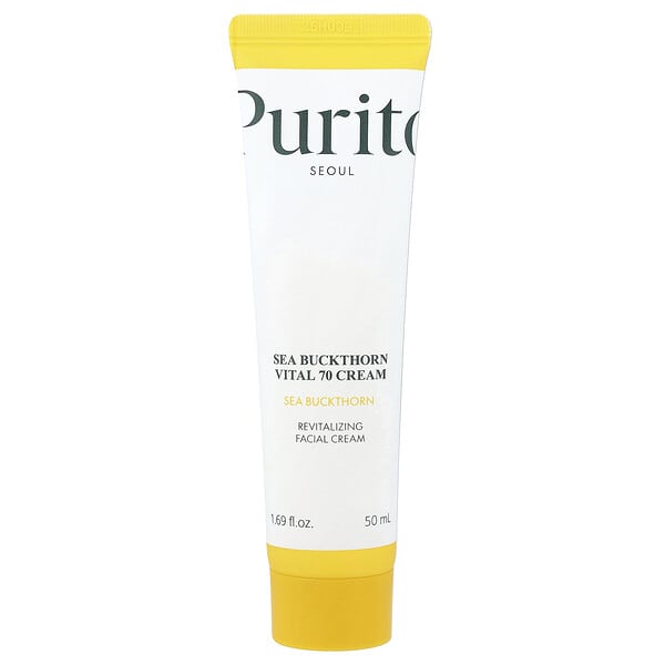 Purito, Sea Buckthorn Vital 70 Cream, 1.69 fl oz (50 ml)