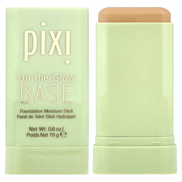 Pixi Beauty, On-The-Glow Base, Foundation Moisture Stick, Beige, 0.6 oz (19 g) (Discontinued Item)