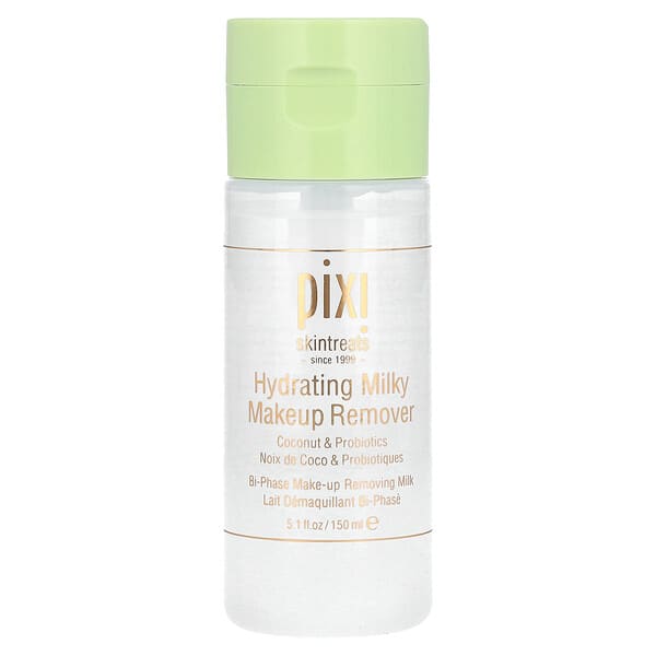 Pixi Beauty, Skintreats, Hydrating Milky Makeup Remover, 5.1 fl oz (150 ml) (Discontinued Item)