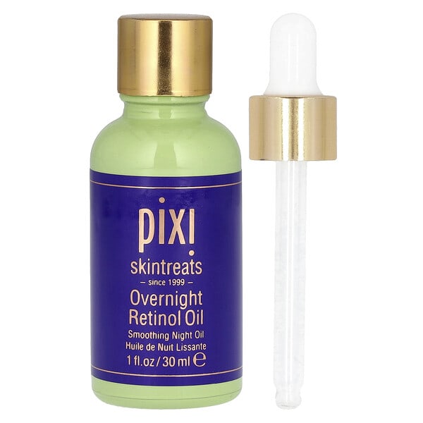 Pixi Beauty, Overnight Retinol Oil, Smoothing Night Oil, 1 fl oz (30 ml) (Discontinued Item)