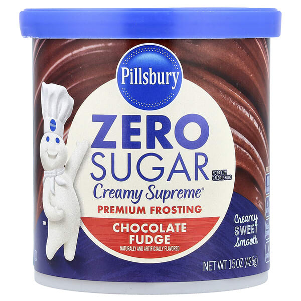 Pillsbury, Creamy Supreme, Premium Frosting, Chocolate Fudge, 15 oz (425 g)