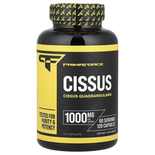 Primaforce, Cissus (Cissus Quadrangularis), 120 капсул (500 мг per капсул)