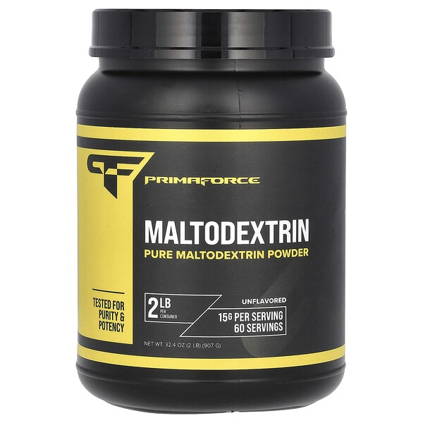 Primaforce, Maltodextrin, амтгүй, 2 lb (907 g)