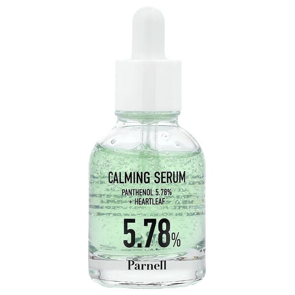 Parnell, Panthenol 5.78 Heartleaf Calming Serum, 1.01 fl oz (30 ml)