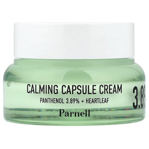 Parnell, Panthenol 3.89 Heartleaf Calming Capsule Cream, 1.69 fl oz (50 ml)