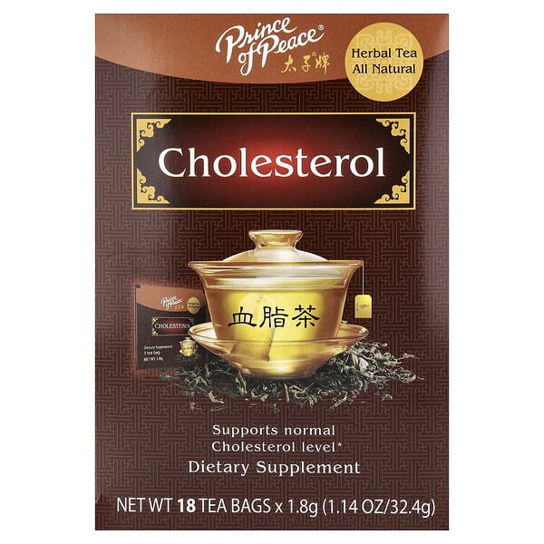 Prince of Peace, Herbal Tea, Cholesterol, 18 Tea Bags, 1.14 oz (32.4 g)