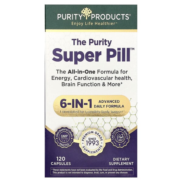 Purity Products, The Purity Super Pill™, 120 зөөлөн капсул