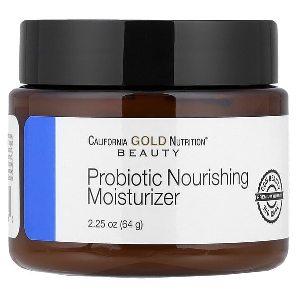 California Gold Nutrition, Beauty, Пробиотик Nourishing Moisturizer, 2.25 oz (64 g)
