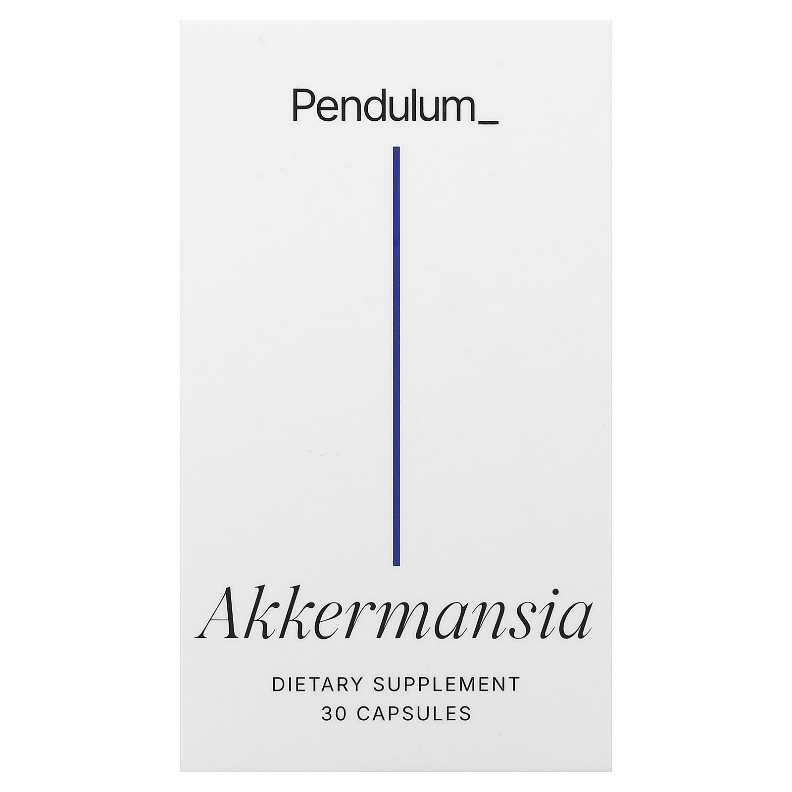 Pendulum Akkermansia 30 Capsules