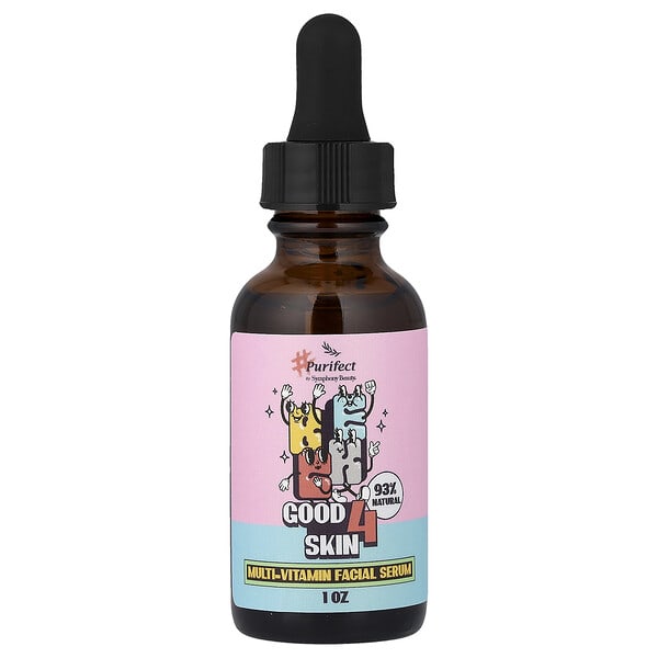 Purifect, Good 4 Skin, Multi-Vitamin Facial Serum, 1 fl oz (30 ml)
