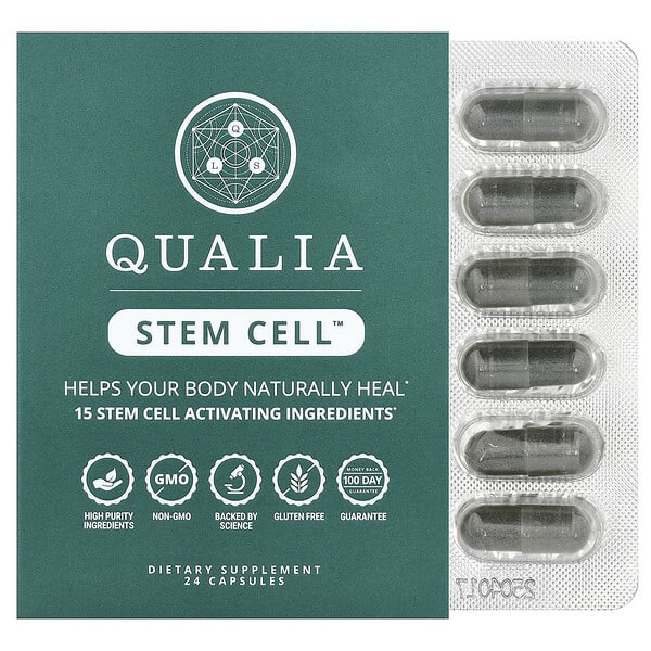 Qualia, Stem Cell™, 24 капсул