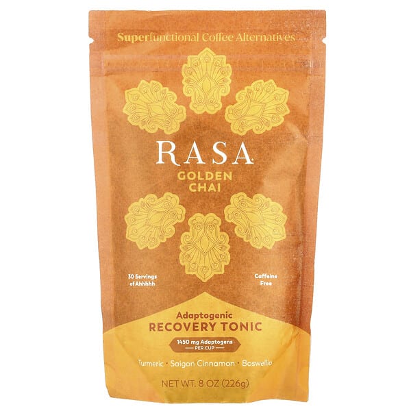 Rasa, Adaptogenic Recovery Tonic, Golden Chai, 8 oz (226 g)