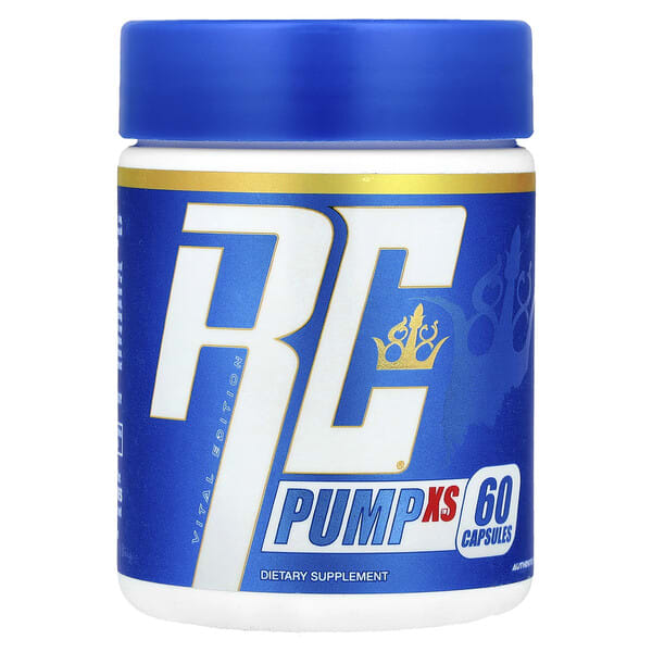 Ronnie Coleman, Vital Edition, Pump XS™, 500 мг, 60 капсул