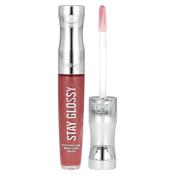 Rimmel London, Stay Glossy Lip Gloss, 465 Melon Air, 0.18 fl oz (5.5 ml) (Discontinued Item)