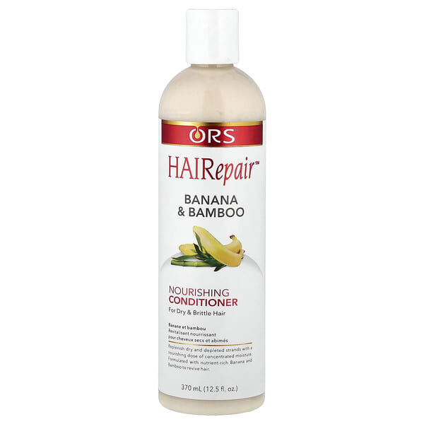 ORS, HAIRepair™, Nourishing Conditioner, For Dry & Brittle Hair, Banana & Bamboo, 12.5 fl oz (370 ml)