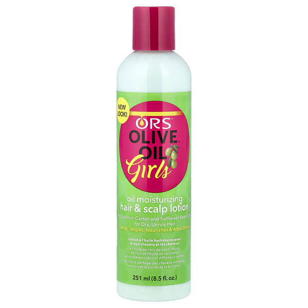 ORS, Olive Oil™ Girls, Oil Moisturizing Hair & Scalp Lotion, 8.5 fl oz (251 ml)