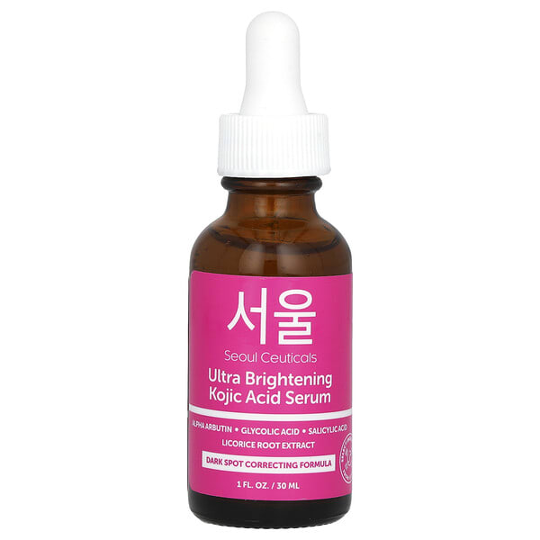 SeoulCeuticals, Ultra Brightening Kojic Acid Serum, 1 fl oz (30 ml)