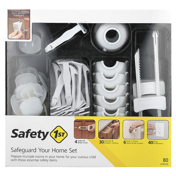 Safety 1st, Safeguard Your Home Set, 80 ширхэг