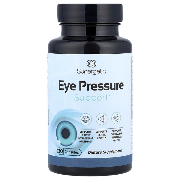 Sunergetic, Eye Pressure Support, 30 капсул