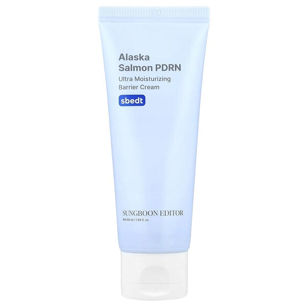 Sungboon Editor, Alaska Salmon PDRN, Ultra Moisturizing Barrier Cream, 1.69 fl oz (50 ml)