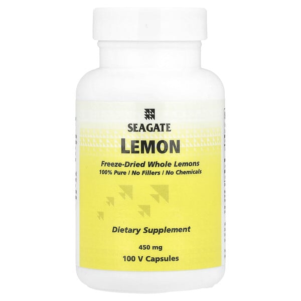 Seagate, Lemon, 450 мг, 100 V Capsules