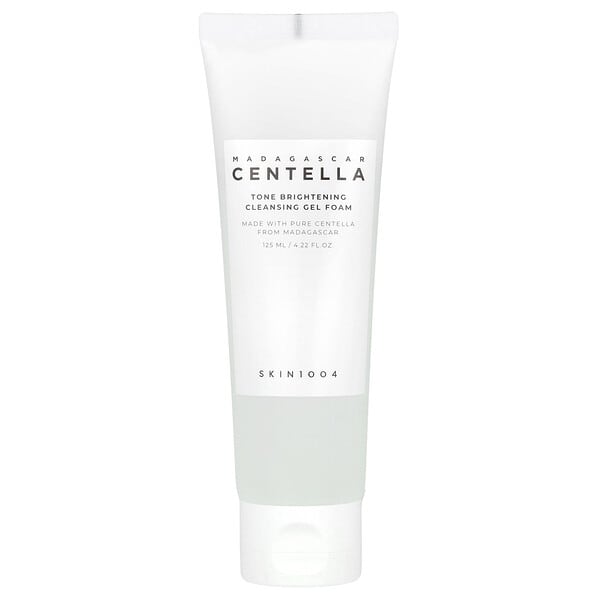 SKIN1004, Madagascar Centella, Tone Brightening Cleansing Gel Foam, 4.22 fl oz (125 ml)