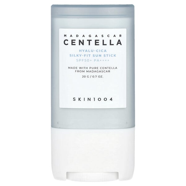 SKIN1004, Madagascar Centella, Hyalu-Cica Silky-Fit Sun Stick, SPF50+ PA++++, 0.7 oz (20 g)