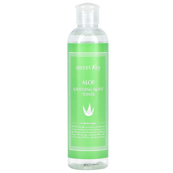 Secret Key, Soothing Moist Toner, Aloe, 8.38 fl oz (248 ml) (Discontinued Item)