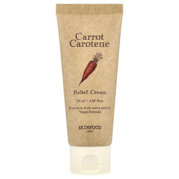 SKINFOOD, Carrot Carotene Relief Cream, 2.36 fl oz (70 ml)