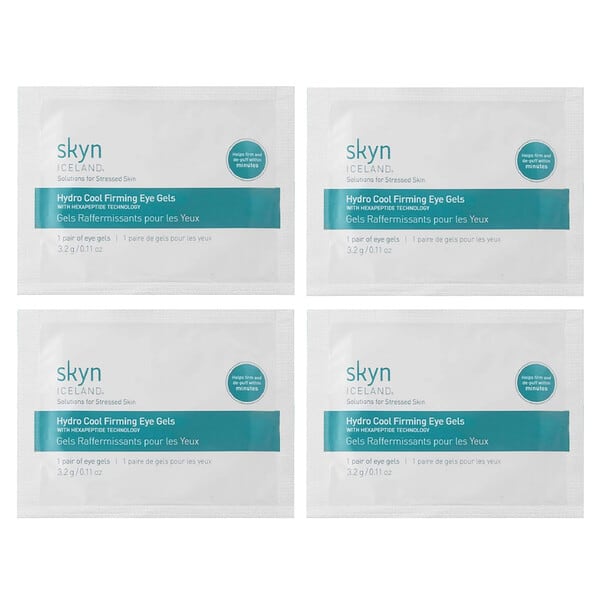 Skyn Iceland, Hydro Cool Firming Eye Gels, 4 Pairs