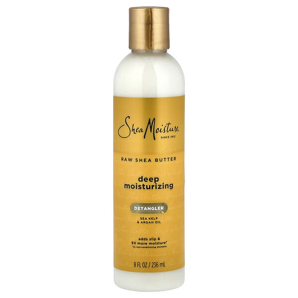 SheaMoisture, Raw Shea Butter, Deep Moisturizer, Detangler, 8 fl oz (236 ml)