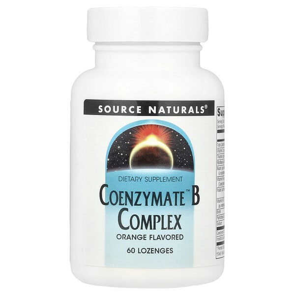 Source байгалийнs, Coenzymate™ B цогц, Orange, 60 сорох шахмал