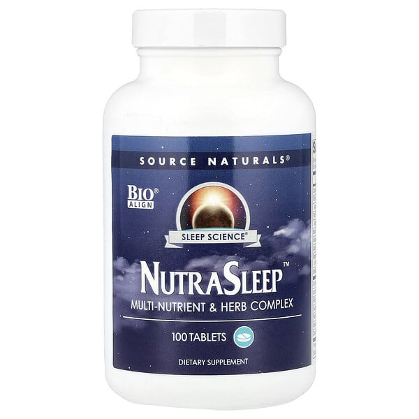 Source байгалийнs, Sleep Science®, NutraSleep™, 100 шахмал