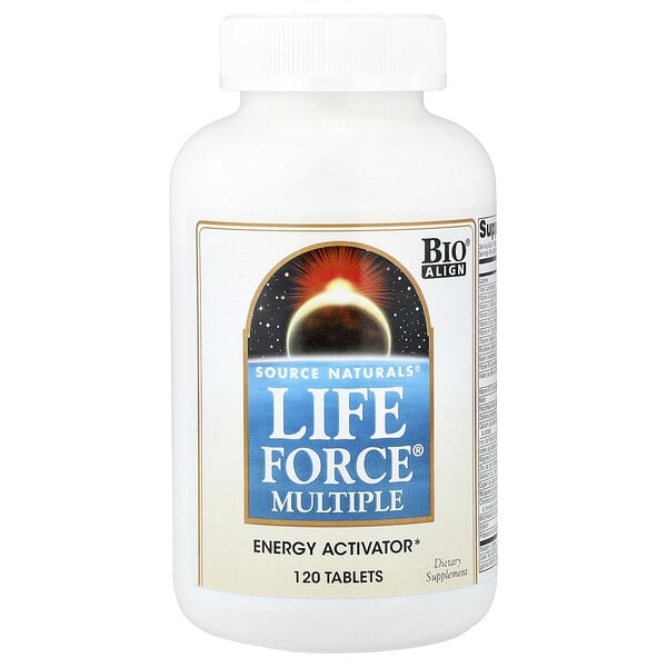 Source байгалийнs, Life Force® Multiple, 120 шахмал