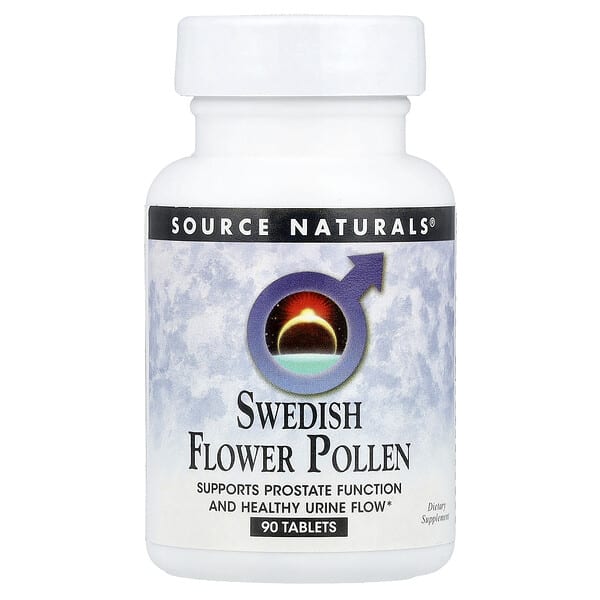 Source байгалийнs, Swedish цэцэг Pollen, 90 шахмал