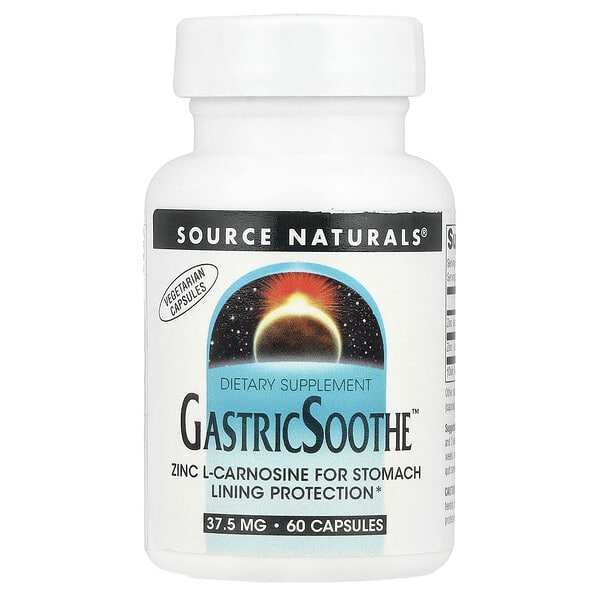 Source байгалийнs, GastricSoothe™, 60 капсул