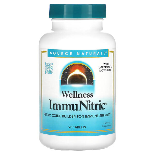 Source байгалийнs, Wellness ImmuNitric, 90 шахмал (Discontinued Item)