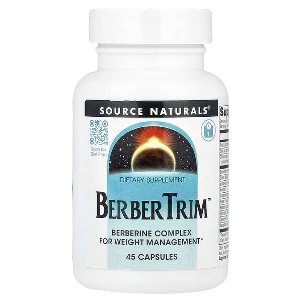 Source байгалийнs, BerberTrim™, 45 капсул