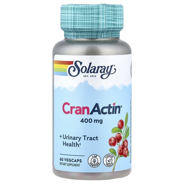 Solaray, CranActin®, 60 ширхэг капсул