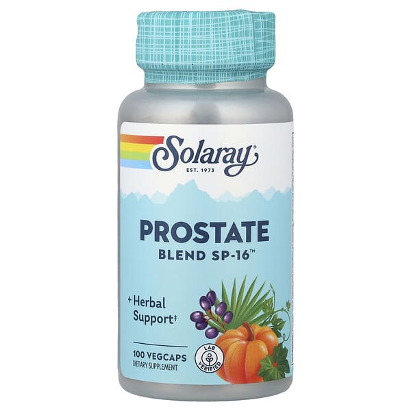 Solaray, Prostate холимог SP-16™, 100 ширхэг капсул