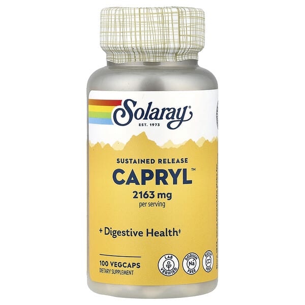 Solaray, Capryl™, 100 ширхэг капсул