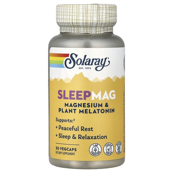 Solaray, SleepMag, 30 ширхэг капсул