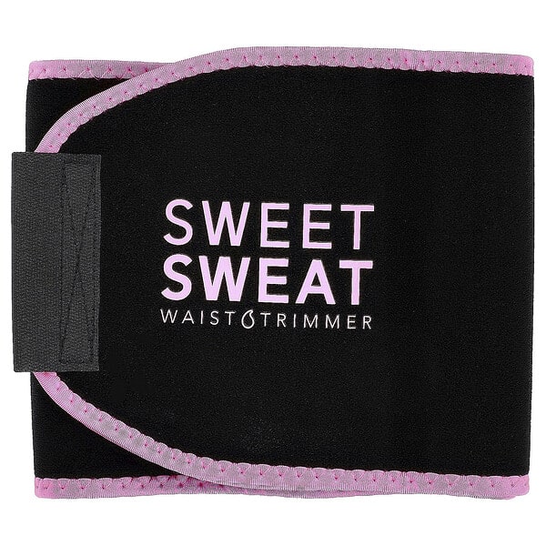 Sports Research, Sweet Sweat®, Waist Trimmer, Large, Pink, 1 Belt