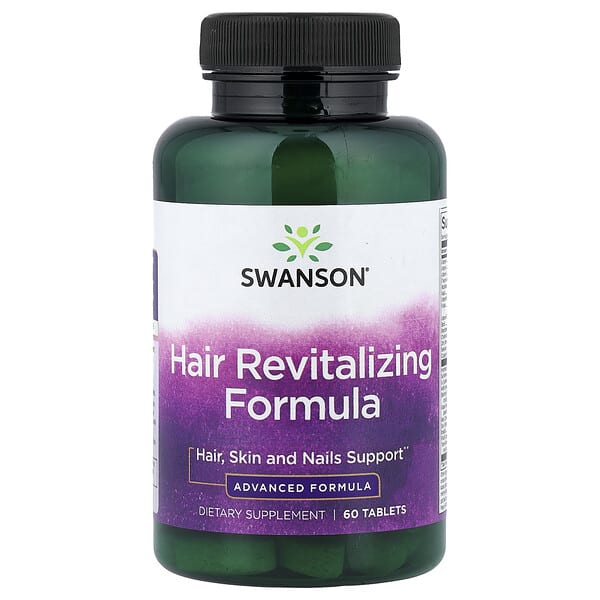 Swanson Витаминs, Hair Revitalizing найрлага, 60 шахмал