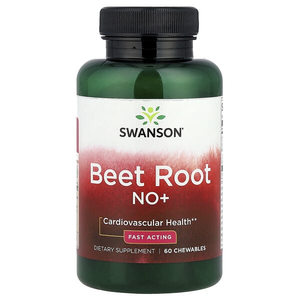 Swanson Витаминs, Beet үндэс NO+, 60 зажилдаг шахмал