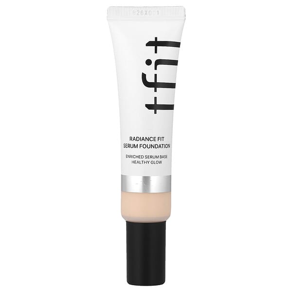 TFIT, Radiance Fit Serum Foundation, C01 Porcelain, 1.05 oz (30 g)