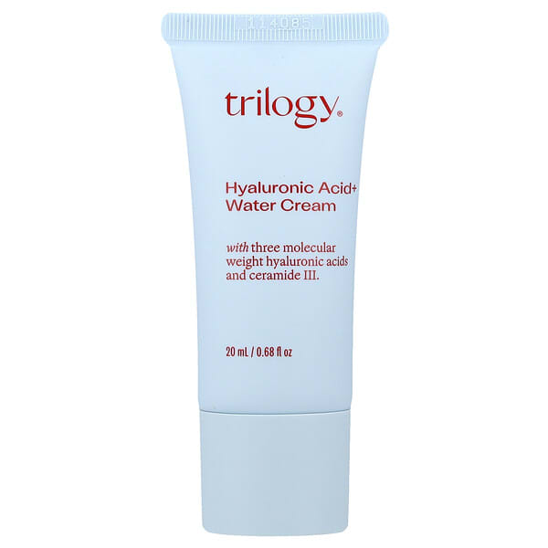 Trilogy, Hyaluronic Acid + Water Cream, 0.68 fl oz (20 ml)