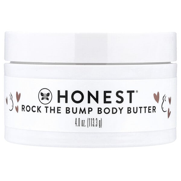 The Honest Company, Rock the Bump Body Butter, үнэргүй, 4 oz (113.3 g) (Discontinued Item)