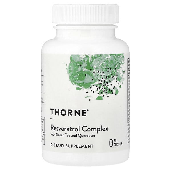 Thorne, Resveratrol цогц, 60 капсул